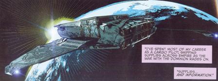 Klingon cargo ship